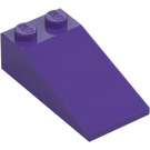 LEGO Dark Purple Slope 2 x 4 (18°) (30363)