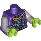 LEGO Dark Purple Space Alien Torso (973 / 88585)