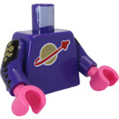 LEGO Dunkles Violett Weltraum Creature Torso (973)