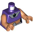 LEGO Dunkelviolett Starfire Minifig Torso (973 / 76382)