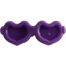 LEGO Dark Purple Sunglasses with Hearts