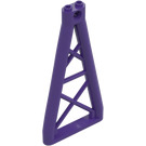 LEGO Violet Foncé Support 1 x 6 x 10 Poutre Triangulaire (64449)