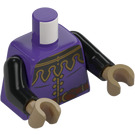 LEGO Dark Purple Tax Collector Minifig Torso (973 / 76382)