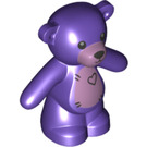 LEGO Dark Purple Teddy Bear with Heart (67122 / 67127)