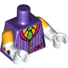 LEGO Violet foncé The Joker Minifig Torse (973 / 16360)