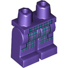 LEGO Темно-фіолетовий The Joker з Темно-бірюзовий Жилет і Dark Фіолетовий Fedora з Printed ноги Мініфігурка Стегна і ноги (3815 / 54840)