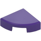 LEGO Dark Purple Tile 1 x 1 Quarter Circle (25269 / 84411)