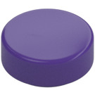 LEGO Dark Purple Tile 1 x 1 Round (35381 / 98138)