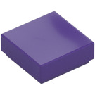 LEGO Dark Purple Tile 1 x 1 with Groove (3070 / 30039)