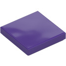 LEGO Dark Purple Tile 2 x 2 with Groove (3068 / 88409)