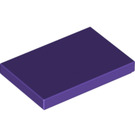 LEGO Dark Purple Tile 2 x 3 (26603)