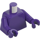 LEGO Dark Purple Torso with Arms and Hands (73403 / 76382)