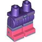 LEGO Donkerpaars Unicorn DJ Minifigure Heupen en benen (3815 / 75480)