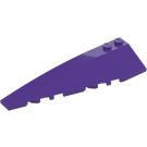 LEGO Viola scuro Cuneo 10 x 3 x 1 Doppio Arrotondato Sinistra (50955)