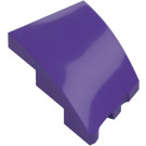 LEGO Dark Purple Wedge 2 x 3 Left (80177)