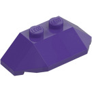 LEGO Dark Purple Wedge 2 x 4 Triple (47759)