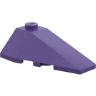 LEGO Dark Purple Wedge 2 x 4 Triple Right (43711)