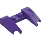 LEGO Dark Purple Wedge 3 x 4 x 0.7 with Cutout (11291 / 31584)