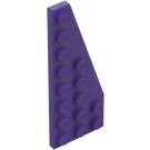 LEGO Dark Purple Wedge Plate 3 x 8 Wing Right (50304)