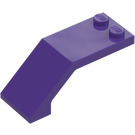 LEGO Violet Foncé Pare-brise 2 x 5 x 1.3 (6070 / 35271)