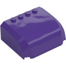 LEGO Dark Purple Windscreen 5 x 6 x 2 Curved (61484 / 92115)