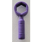 LEGO Viola scuro Wrench con chiuso Estremità con maniglia a 6 nervature