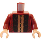 LEGO Dunkelrot Albus Dumbledore Minifig Torso (973)
