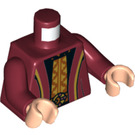 LEGO Dark Red Albus Dumbledore Minifig Torso (973 / 76382)