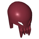 LEGO Dark Red Alien Skull Helmet with Fangs (85945)