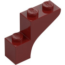 LEGO Dunkelrot Bogen 1 x 3 x 2 (88292)