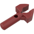 LEGO Dark Red Bar 1 with Clip (with Gap in Clip) (41005 / 48729)