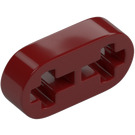 LEGO Dark Red Beam 2 x 0.5 with Axle Holes (41677 / 44862)