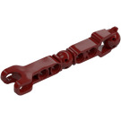 LEGO Dark Red Beam with 9mm Ball and Cup (90613)