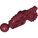 LEGO Dark Red Beam with Z12 Ball Ø10.2 (50921)