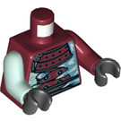 LEGO Dunkelrot Blizzard Minifig Torso (973 / 76382)