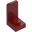 LEGO Rojo oscuro Soporte 1 x 1 con 1 x 2 Placa Arriba (73825)