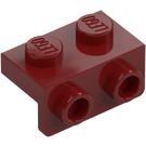 LEGO Rojo oscuro Soporte 1 x 2 - 1 x 2 (99781)