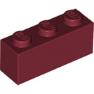 LEGO Rouge foncé Brique 1 x 3 (3622 / 45505)
