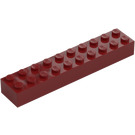 LEGO Dark Red Brick 2 x 10 (3006 / 92538)