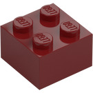 LEGO Dark Red Brick 2 x 2 (3003 / 6223)