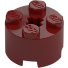 LEGO Rouge Foncé Brique 2 x 2 Rond (3941 / 6143)