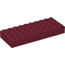 LEGO Rouge foncé Brique 4 x 10 (6212)