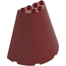 LEGO Dark Red Cone 8 x 4 x 6 Half (47543 / 48310)