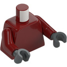 LEGO Dark Red Conquistador Minifig Torso (973 / 88585)