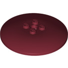 LEGO Dark Red Dish 6 x 6 (Hollow Studs) (44375 / 45729)