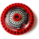 LEGO Rosso scuro Disk 5 x 5 con ARC-170 Starfighter Patten con disco dentellato (32439 / 52767)