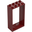 LEGO Dark Red Door Frame 2 x 4 x 6 (60599)