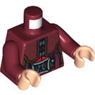 LEGO Dark Red Dori Torso (973 / 76382)