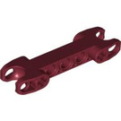 LEGO Donkerrood Dubbele Kogelgewricht Connector met vierkante uiteinden (61054)