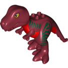 LEGO Dunkelrot Duplo Tyrannosaurus Rex (60764)